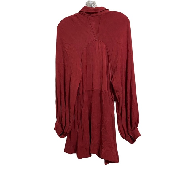 FREE People Sz Md Babetown Mini Rust - Picture 5 of 7